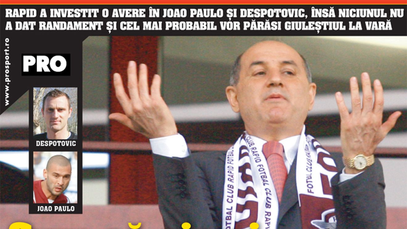 Video / Bani aruncați degeaba la Rapid?