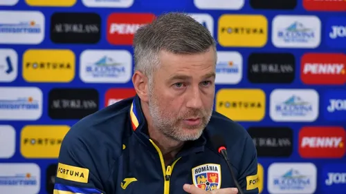 Edi Iordănescu vrea un „fotbal total” la națională. Selecționerul anunță schimbări în echipă pentru meciul cu Muntenegru: „Nu m-au afectat criticile”