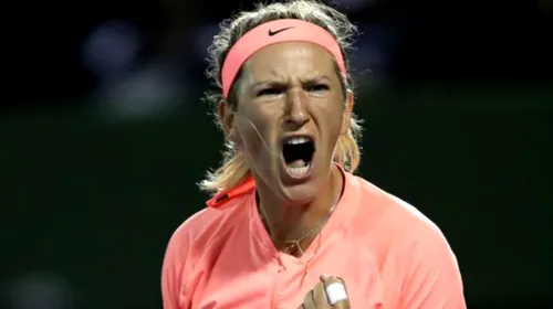 Azarenka face ravagii la al doilea turneu la care participă în 2018. Vika e în semifinale la Miami după ce a eliminat o mare favorită