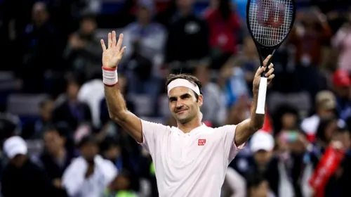 Roger Federer, eliminat de la turneul din Shanghai. Finala se va disputa între Borna Coric și Novak Djokovic