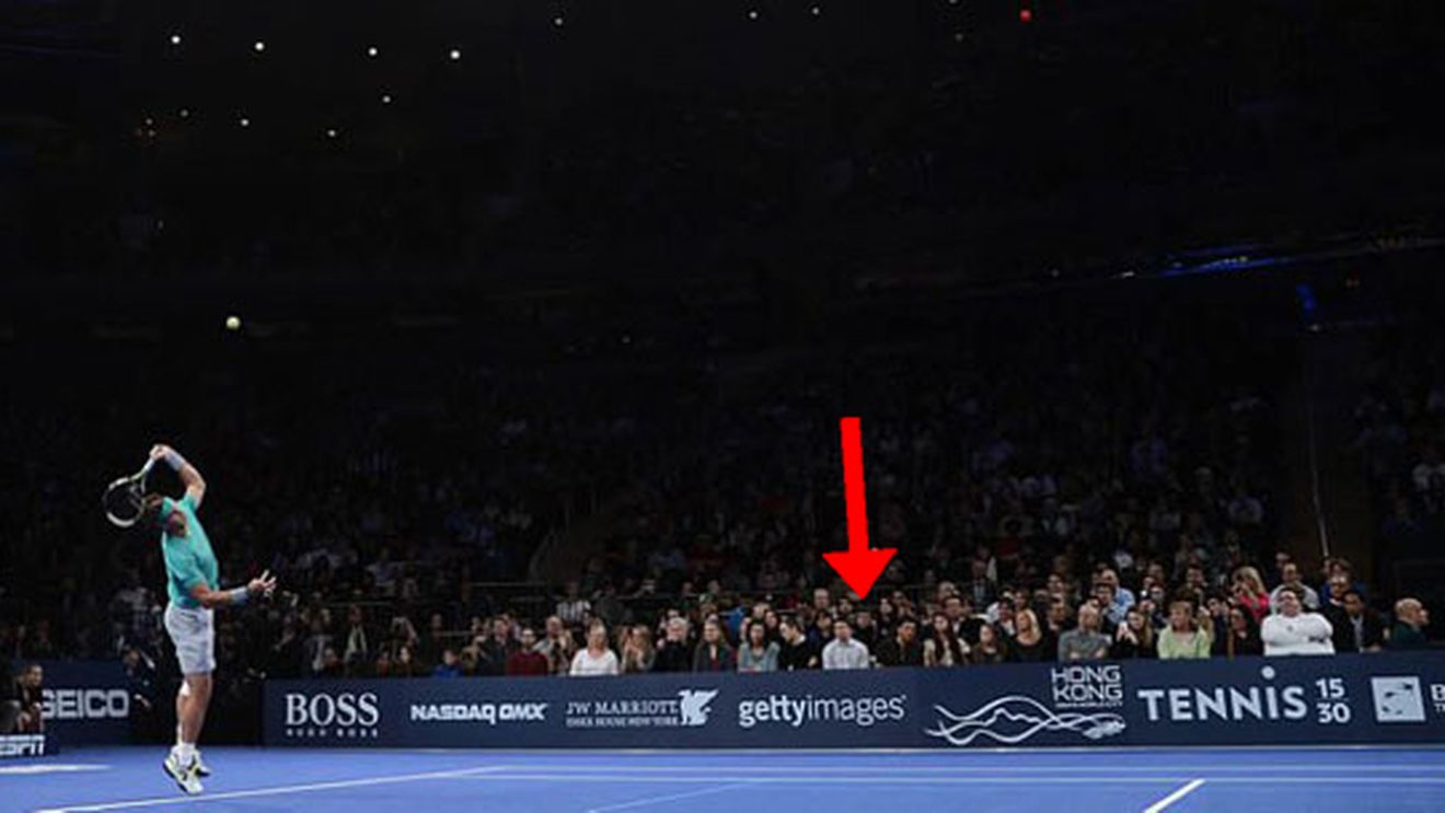 Prezență surpriză în tribunele de la Madison Square Garden!** Tito Vilanova a asistat la meciul demonstrativ dintre Nadal și Del Potro