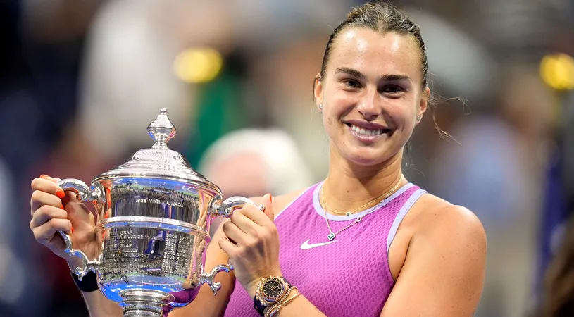 Aryna Sabalenka este „regină” la US Open! Al treilea titlu de Mare Șlem din cariera belarusei