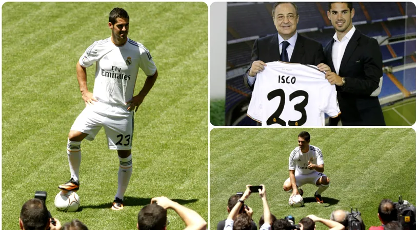 Isco, prezentat la Real: 