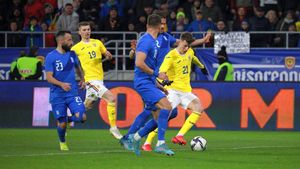 Octavian Popescu, ambiții mari după debutul la prima reprezentativă în eșecul cu Grecia: „E cea mai mare dorință a mea să calific eu naționala la Campionatul Mondial!”