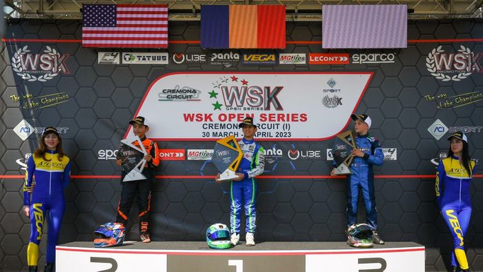 Bogdan Cosma Cristofor, locul 1 la WSK Series în karting! „Vreau numărul unu mondial!" | SPECIAL