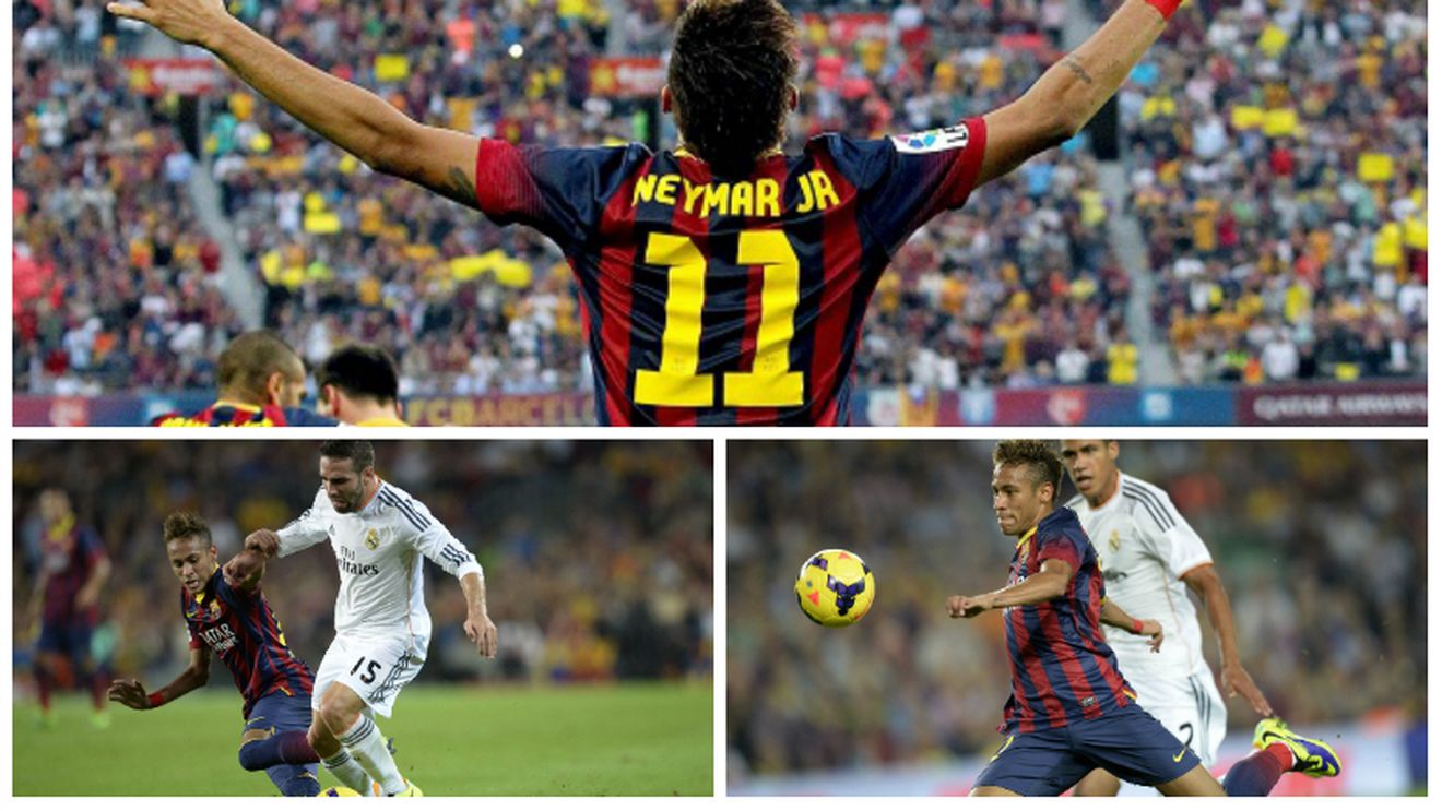 Poate și în Europa! Neymar, eroul primului "Clasic" din carieră! Real Madrid a cerut două penalty-uri