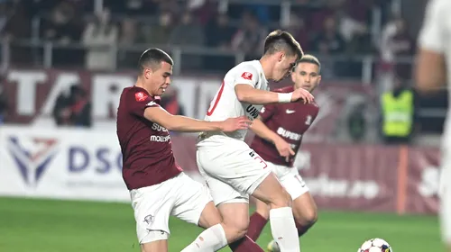 Rapid – Hermannstadt 0-1, în etapa 29 din Superliga. Măldărășanu și Perjă dau lovitura în fața echipei lor de suflet! Giuleștenii pierd contactul cu FCSB, după penalty-ul ratat de Dugandzic în prelungiri | VIDEO