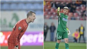 Cine tranșează derby-ul FCSB - CFR? Bălgrădean vs. Arlauskis! Bogdan Stelea a dat verdictul. "El e permanent acolo, are mai mult curaj, iese pe centrări"