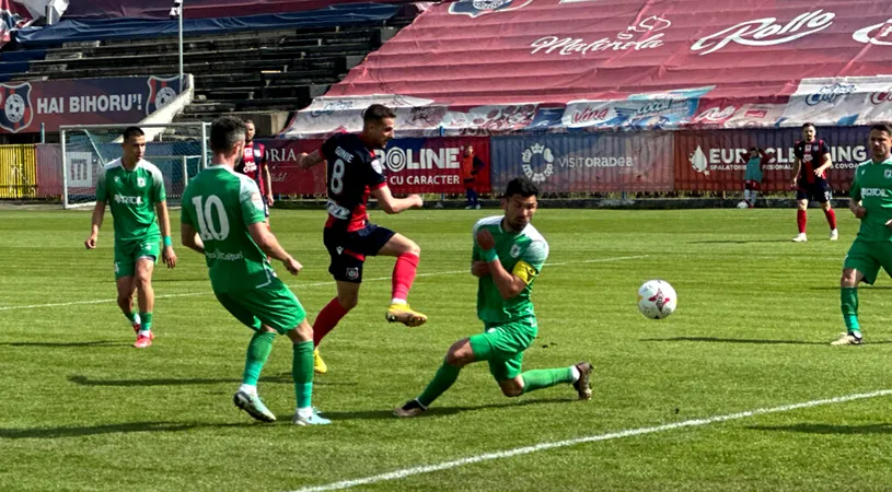 FC Bihor a învins Dumbrăvița și și-a asigurat liniștea în privința menținerii în Liga 2! Erik Lincar: ”Am așteptări mai mari”