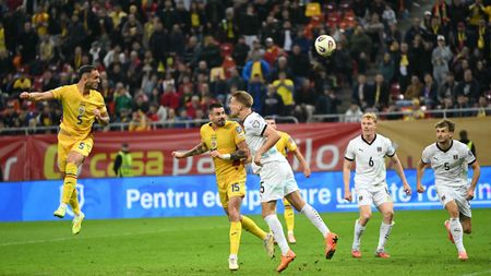 Cum a reacționat Gică Hagi după golul creat de fiul său, Ianis, și de fostul său căpitan, Virgil Ghiță, în România – Austria!