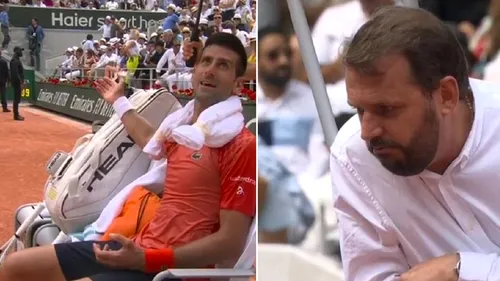 Motivul pentru care Novak Djokovic a răbufnit la adresa arbitrului în timpul finalei de la Roland Garros: „De ce mă grăbești!?