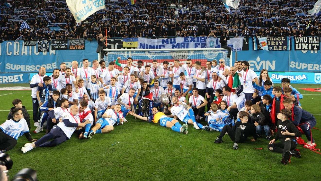 Oltenia, Eterna Terra-Nova! Universitatea Craiova, „măcel” cu U Cluj: 5-0 pentru istorie și titlul a ajuns în Bănie!