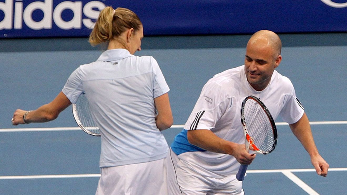 Graf și Agassi vor susține un meci demostrativ la inaugurarea noului teren  de la Wimbledon