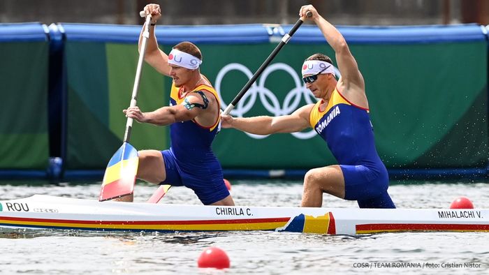 Echipajul de canoe dublu sprint s-a calificat în semifinală. „Sperăm că vom ajunge în Top 3"