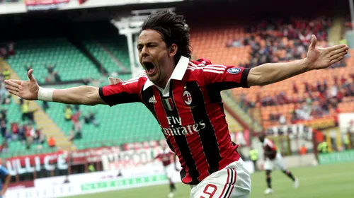 Surpriză în cariera lui Inzaghi! Fostul atacant poate ajunge antrenor la o super echipă din Serie A
