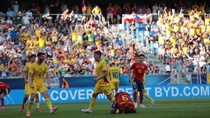 Ce noroc pentru România U21! Spania U21 a ratat un penalty, primit după intervenția VAR pentru faultul lui Matei Ilie