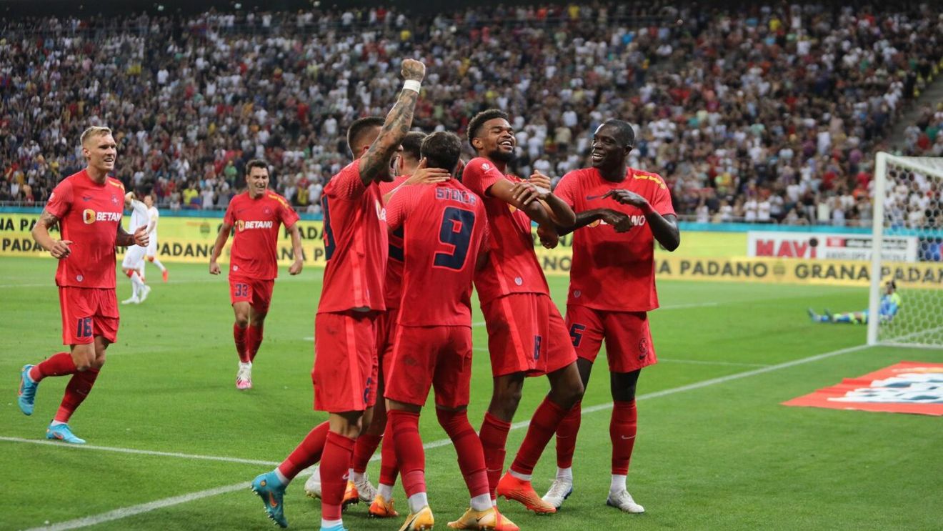 FCSB - Saburtalo Tbilisi 4-2. Final de meci pe Arena Națională! Elevii lui Nicolae Dică obțin calificarea în turul 3 preliminar Conference League