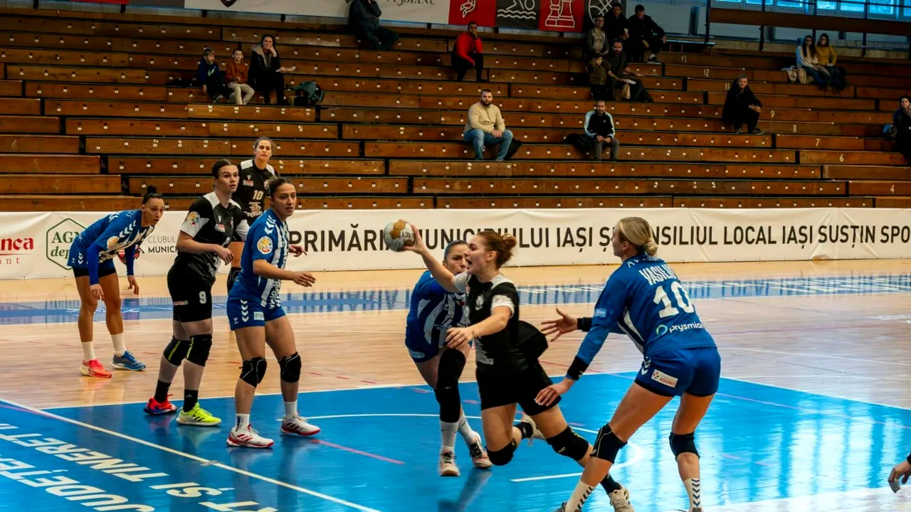 CSM Slatina a câștigat duelul codașelor cu CSM Iași 2020. Echipa ieșeană rămâne pe ultimul loc în Liga Florilor, fără punct în 7 etape!