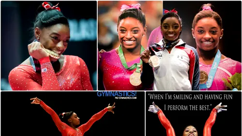 10-le Nadiei și 10-le lui Simone. Americanca Biles este prima sportivă cu 10 titluri mondiale în palmares în gimnastica artistică