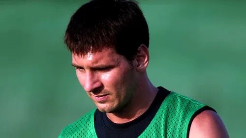 Messi s-a accidentat și nu va juca în primul meci al lui Vilanova pe banca Barcelonei!** Va veni la București?