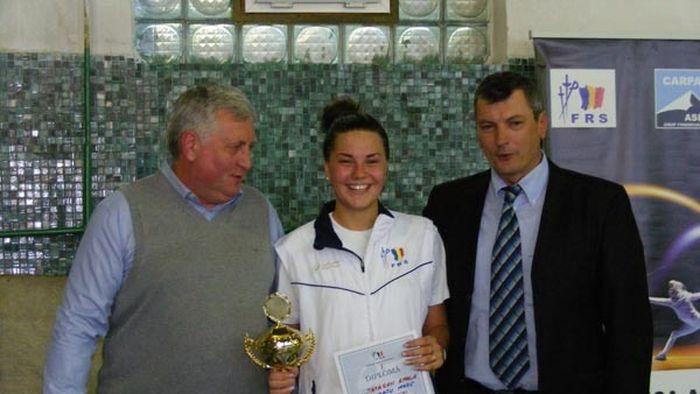 Spadasina Amalia Tătăran își apără mâine Cupa României