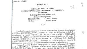 Se bat în încheieri de ședință