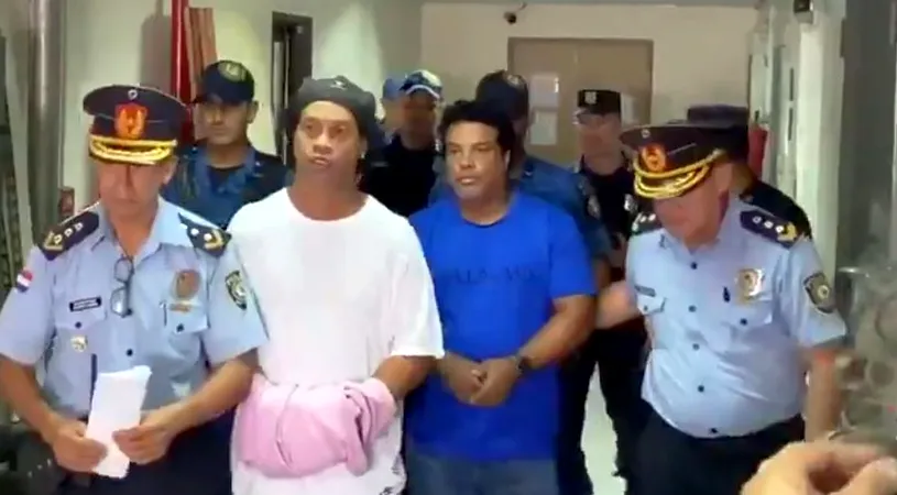 Final de coșmar pentru Ronaldinho! Fostul star brazilian va fi eliberat pe cauțiune pentru o sumă uriașă