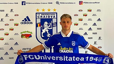 ”FC U” Craiova a perfectat al 12-lea transfer pentru Liga 2. Un belgian de 23 de ani a intrat sub comanda lui Nicolo Napoli