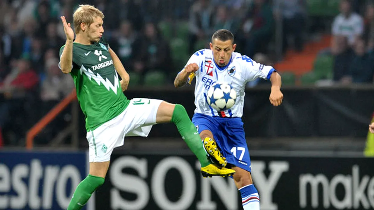 Werder a făcut instrucție cu Sampdoria! **Vezi toate rezultatele din play-off-ul Ligii