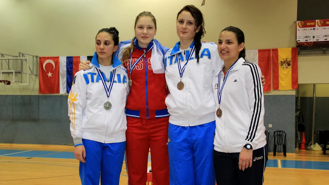 România, locul 11 în clasamentul pe medalii la Europeanul de scrimă pentru juniori