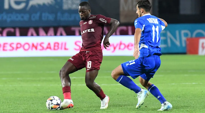 CFR Cluj a dat cărțile pe față! Motivul pentru care Keita nu a mai ajuns la Rapid