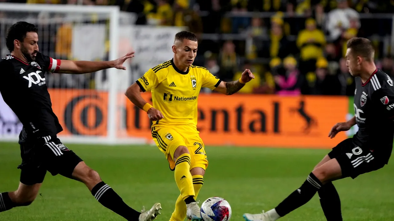 Alex Mățan, în revenire de formă după întoarcerea în MLS! Mijlocașul a fost decisiv pentru Columbus Crew în ultima etapă | VIDEO