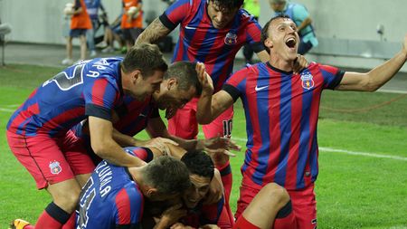 Le-au scos fotbalul din cap! Statistica de la Steaua - Vardar prezentată de UEFA