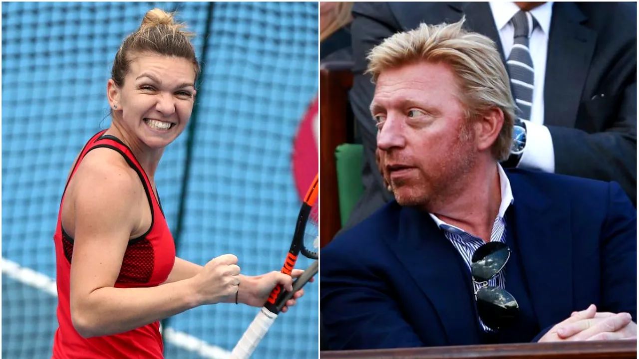 Simona Halep are un fan de lux la Australian Open! Boris Becker, declarație minunată: 