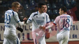 Grigoraș, după succesul cu Rapid: "Mă bucur că am reușit să încheiem turul cu o victorie. Nu m-a anunțat nimeni despre o posibilă înlocuire"