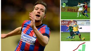 Liga 1, reevaluată. Schimbări importante ale cotelor de piață ale jucătorilor.  4 steliști în topul creșterilor
