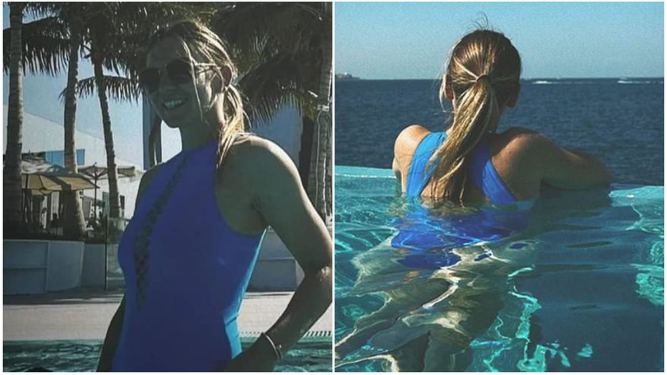 Simona Halep, show la piscină cu bărbatul pe care l-a numit „partener de antrenament!" Cei doi și-au facut apropouri târziu în noapte: „Ar trebui să..." | VIDEO