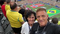 Patronul – jucător de la Sănătatea, în tribune la eliminarea Braziliei de la Cupa Mondială. Vedetele Norvegiei au auzit de „Virușii Verzi”