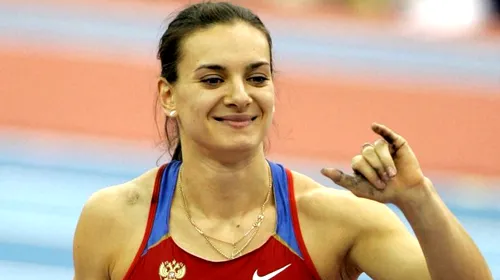 Isinbaieva își va relua antrenamentele pentru a participa la JO de la Rio