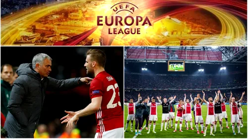 Manchester United - Ajax, marea finală din Europa League! Olandezii au tremurat cu Lyon, după ce în tur câștigaseră cu 4-1. Mourinho ajunge la un pas de cel mai important obiectiv al sezonului, dar nu fără emoții