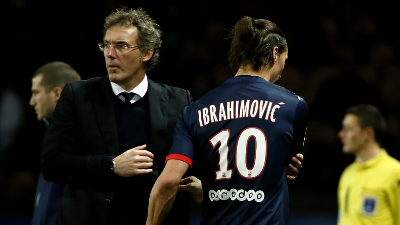 A găsit PSG înlocuitor pentru Ibrahimovic? Un nume surprinzător a apărut pe lista lui Blanc, după ce Zlatan a anunțat că pleacă