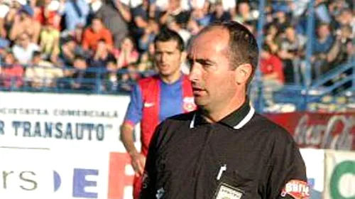 Lajos arbitrează Pandurii – Dinamo