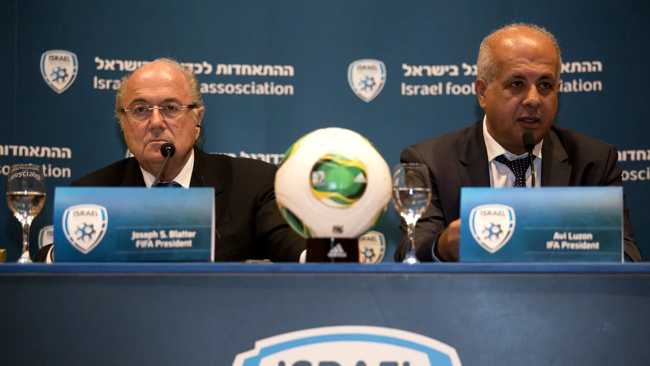 Palestina cere ca Israelul să fie exclus din FIFA