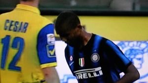 Inter, decapitată!** Vezi ce pedeapsă a primit Eto'o după lovitura aplicată în stil "Zidane"
