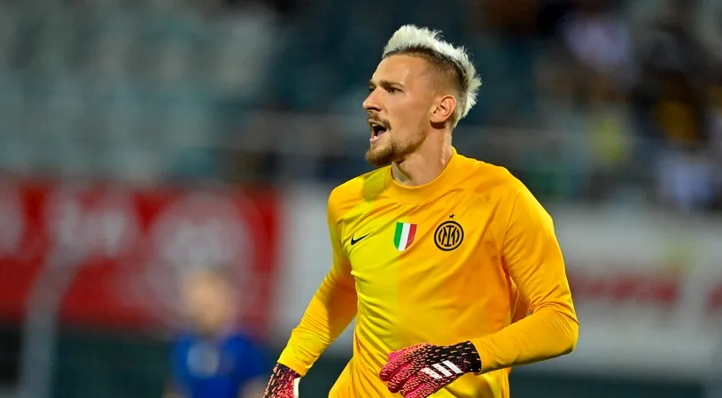Ionuț Radu a impresionat în amicalul lui Inter cu Lugano. A apărat două lovituri de departajare | VIDEO