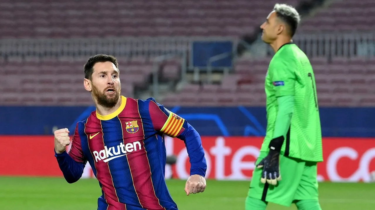 Messi, singura „lumină” pentru Barcelona, după o nouă noapte de coșmar! Două recorduri incredibile atinse cu golul împotriva lui PSG | VIDEO