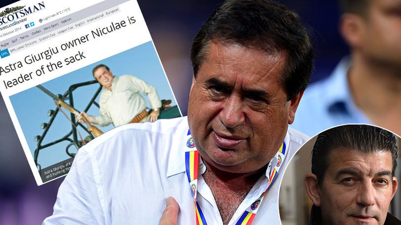 Cel mai bogat român, ironizat dur de scoțieni: "Vânează antrenori. Până și copiii de 7 ani își folosesc creierul mai mult". Ioan Niculae, comparat cu un personaj negativ de telenovelă