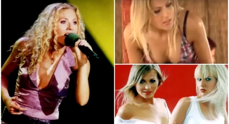 Imagini RARE cu Mirela Vaida când s-a lansat în muzică. Avea doar 20 de ani și purta doar ținute sexy