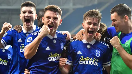 ”FC U” Craiova se îndreaptă cu pași repezi spre Liga 1, după victoria cu CS Mioveni. Dragoș Albu: ”Ne-am bucurat în vestiar. E ceva aparte”. Dorința căpitanului oltenilor, în cazul promovării