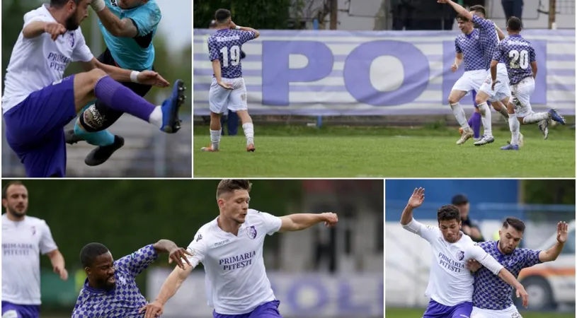 Surpriză, dar una fără bucurie.** ACS Poli a câștigat cu FC Argeș cu un gol superb al lui Codrea